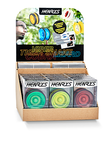 Henrys Yo-Yo Lizard VE with 12 pcs.