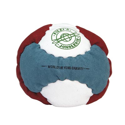 Footbag 6 panels, XL, plastic granulate