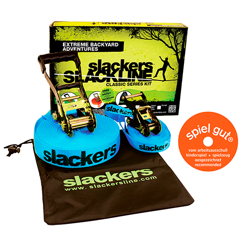 Slackers Slackline Classic inkl. Teaching Line