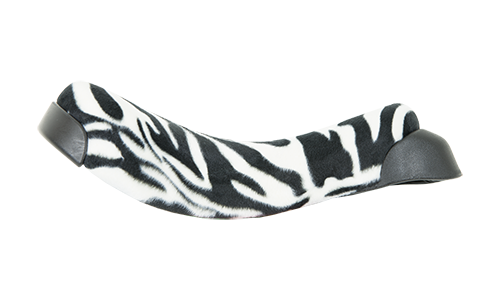QU-AX Einradsattel Luxus zebra