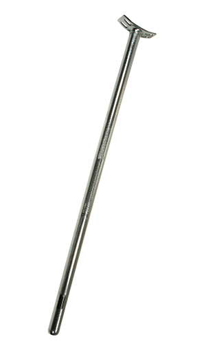 QU-AX Sattelstütze 25,4mm x 700mm Stahl, silber