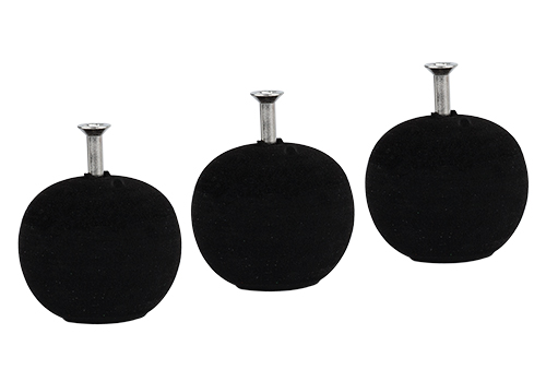 Round Knobs Set of 3 in Tube