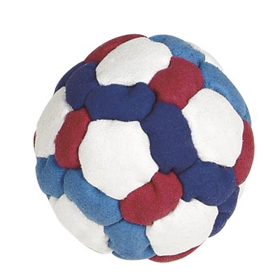 Footbag 42 panels, plastic granulate