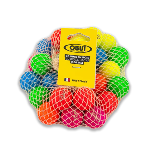 Obut - Zielkugel 30er-Set fluo