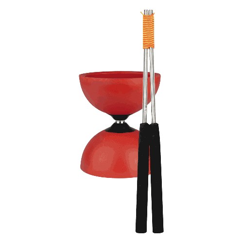 Henrys Diabolo Jazz with coloured alu handsticks