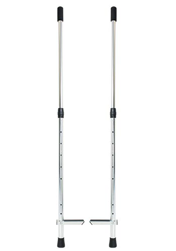 QU-AX Stilts Alloy silver