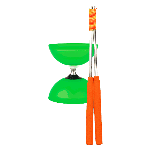 Henrys Diabolo Vision Free mit farbigen Alu-Handstäben