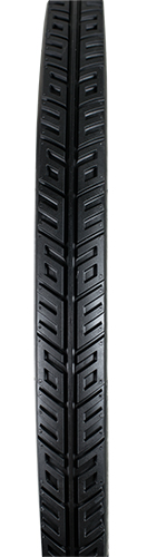 QU-AX tyre 787mm (36") King George Standard, black