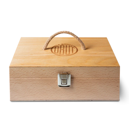 Obut - Holzkoffer für 6 Kugeln