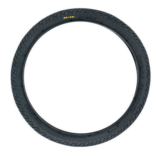 QU-AX Reifen 355mm (18") schwarz