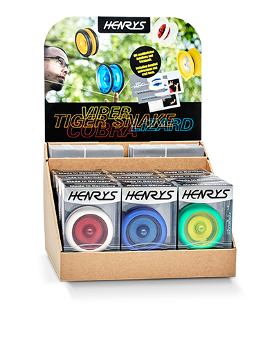 Henrys Yo-Yo Tiger Snake VE with 12 pcs.