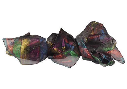 Juggling Scarves 65x65cm Set King (Glitter) 100% Polyamid