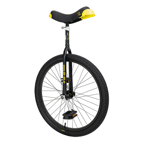 Einrad QU-AX Luxus 507mm (24") schwarz