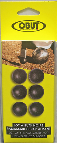 Obut - Zielkugel 6er-Set Verbundstoff