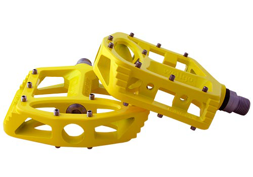 QU-AX Magnesiumpedal yellow