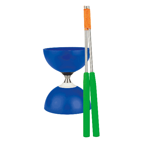 Henrys Diabolo Jazz Free with coloured alu handsticks