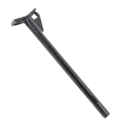 QU-AX Sattelstütze 25,4mm x 400mm Alu Gusset schwarz