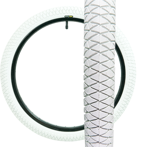 QU-AX Reifen 406mm (20") weiß