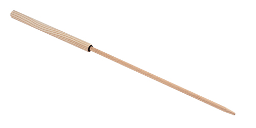 Spare wooden sticks, 2-piece, for juggling plates