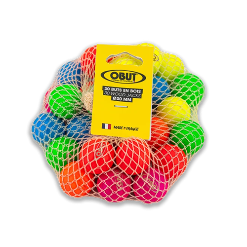 Obut - Zielkugel 30er-Set fluo